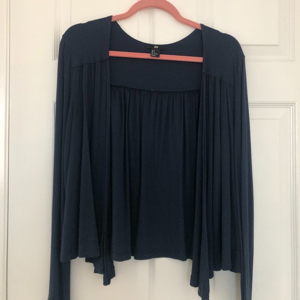 Navy Blue Cardigan